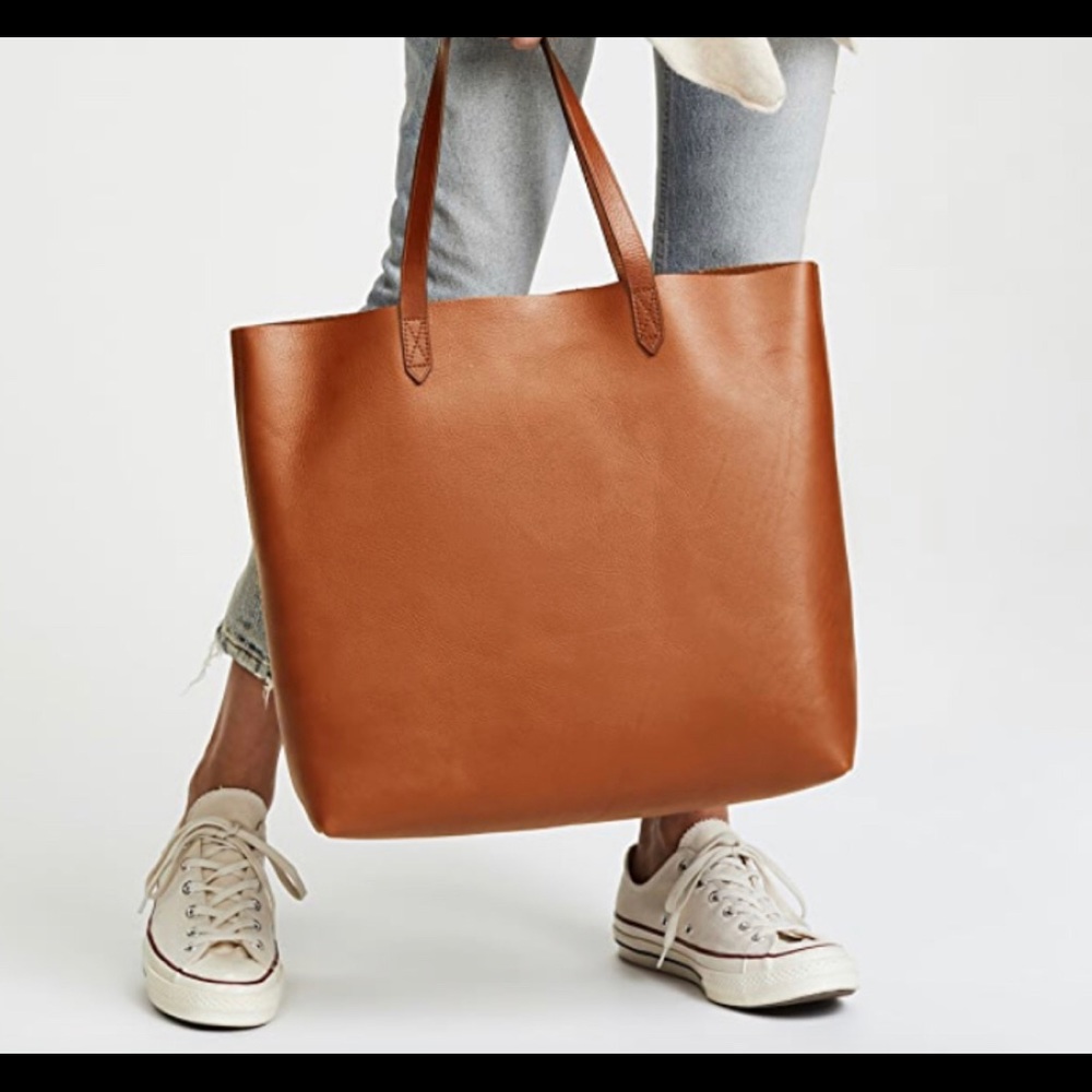 Madewell Leather Transport Tote